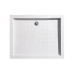 Душова кабіна з низьким піддоном MIXXUS HARD SCT01-100x80x198-TR CHROME прозоре скло 5мм NEW (в 2 ящ) (MI8367)