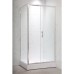 Душова кабіна з низьким піддоном MIXXUS HARD SCT01-100x80x198-TR CHROME прозоре скло 5мм NEW (в 2 ящ) (MI8367)