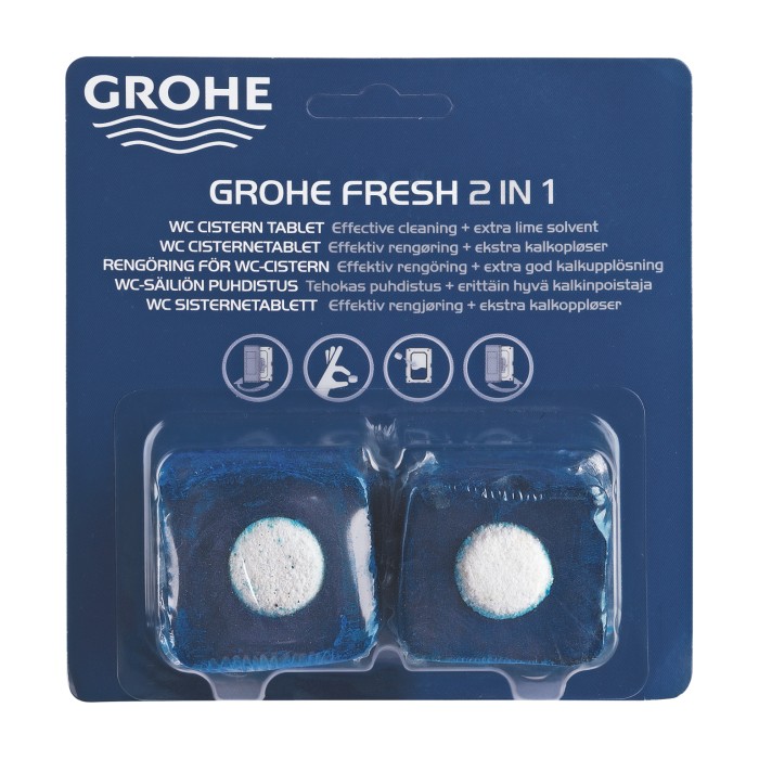 Таблетки для туалету FreshTabs Grohe (38882000) Таблетки для туалету FreshTabs Grohe (38882000)