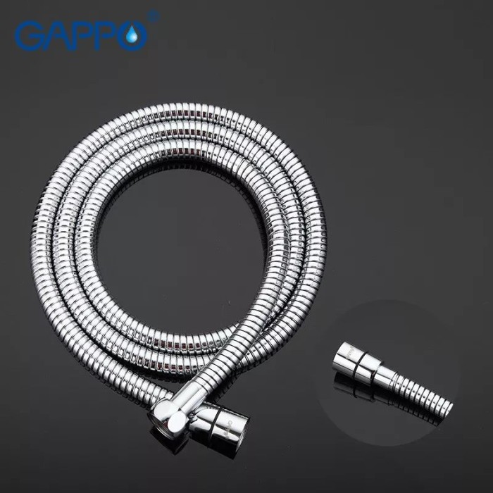 Душовий шланг GAPPO G46, 1500 мм, хром Душовий шланг GAPPO G46, 1500 мм, хром