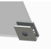 Двері в нішу Koer SR SD02-140x200-TR-01 прозоре скло Easy Clean 8мм, хром (KR5383)