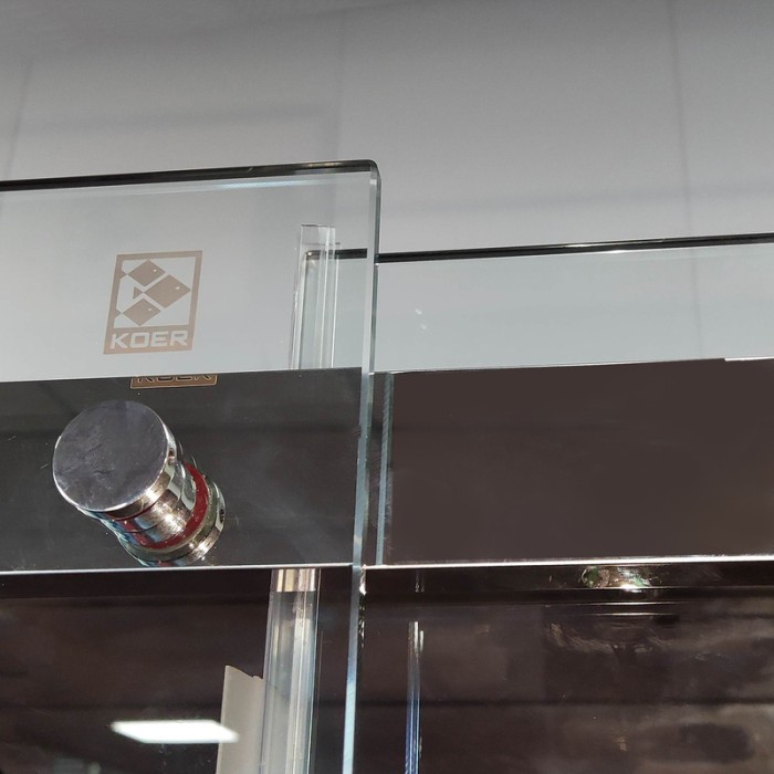 Двері в нішу Koer SR SD02-140x200-TR-01 прозоре скло Easy Clean 8мм, хром (KR5383) Двері в нішу Koer SR SD02-140x200-TR-01 прозоре скло Easy Clean 8мм, хром (KR5383)