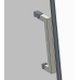 Двері в нішу Koer SR SD02-140x200-TR-01 прозоре скло Easy Clean 8мм, хром (KR5383)