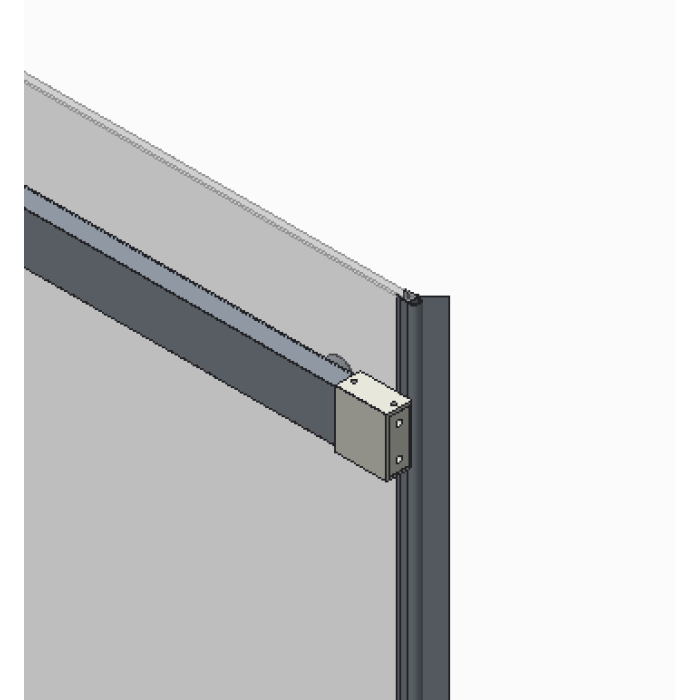 Двері в нішу Koer SR SD02-140x200-TR-01 прозоре скло Easy Clean 8мм, хром (KR5383) Двері в нішу Koer SR SD02-140x200-TR-01 прозоре скло Easy Clean 8мм, хром (KR5383)