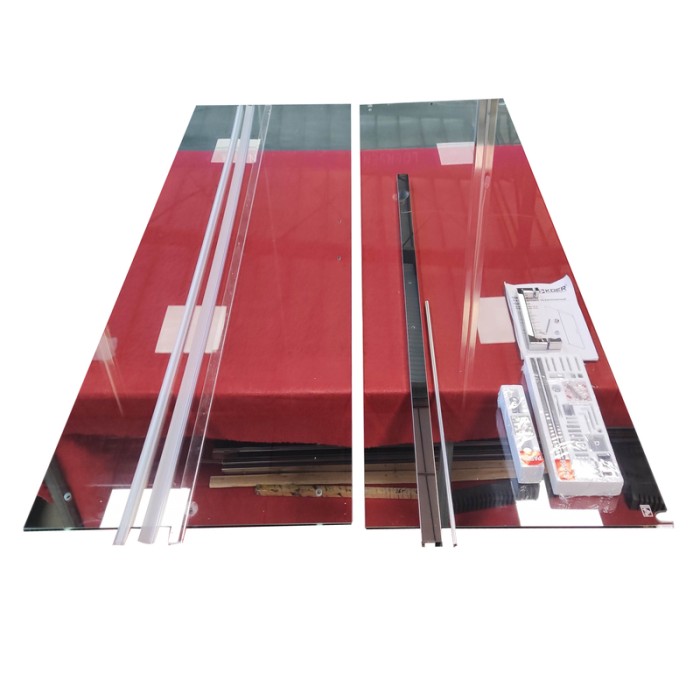 Двері в нішу Koer SR SD02-140x200-TR-01 прозоре скло Easy Clean 8мм, хром (KR5383) Двері в нішу Koer SR SD02-140x200-TR-01 прозоре скло Easy Clean 8мм, хром (KR5383)