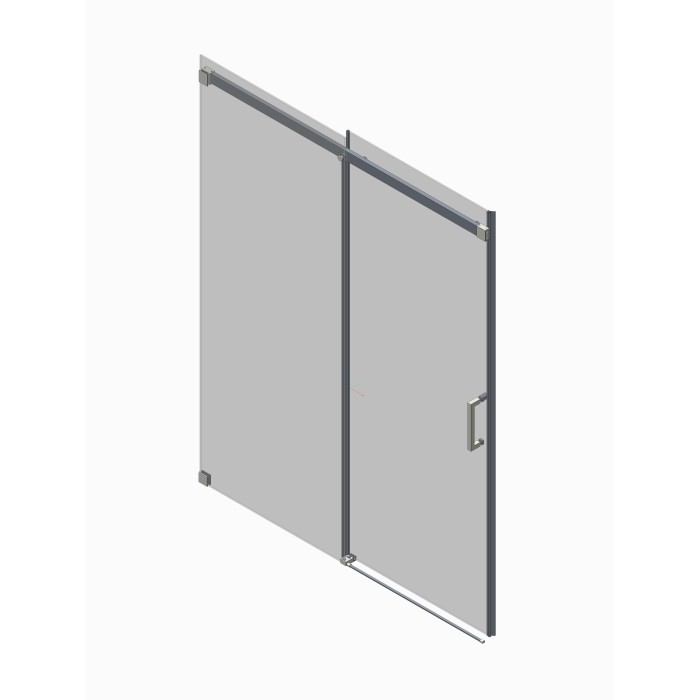 Двері в нішу Koer SR SD02-140x200-TR-01 прозоре скло Easy Clean 8мм, хром (KR5383) Двері в нішу Koer SR SD02-140x200-TR-01 прозоре скло Easy Clean 8мм, хром (KR5383)
