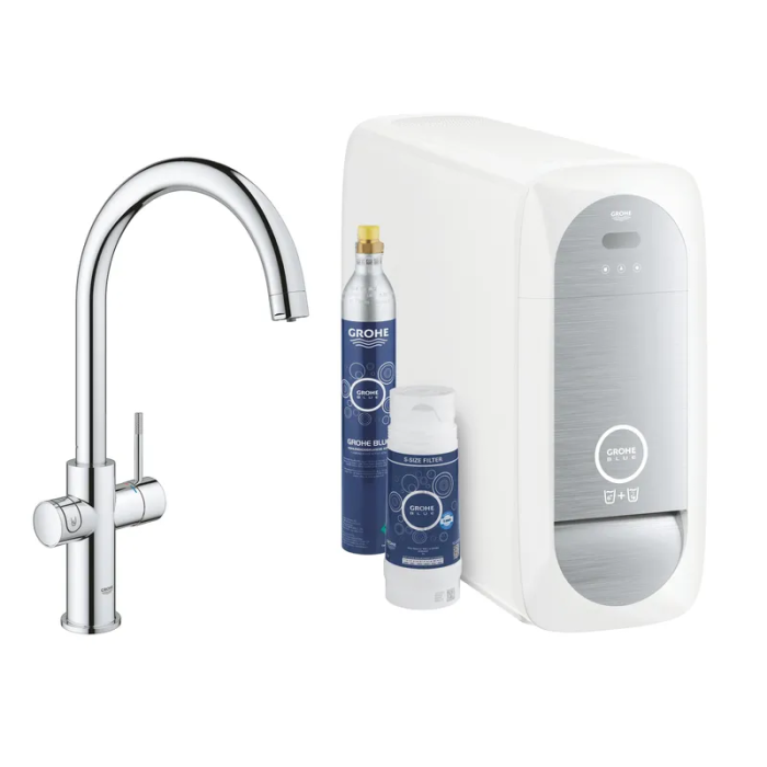 Система фільтрів для питної води зі змішувачем Grohe Blue Home Connected (31455001) Система фільтрів для питної води зі змішувачем Grohe Blue Home Connected (31455001)