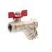 Кран кульовий з фільтром ″ARCO Sena″  1/2″вн./вн.       152503 (752503)     (Метелик)