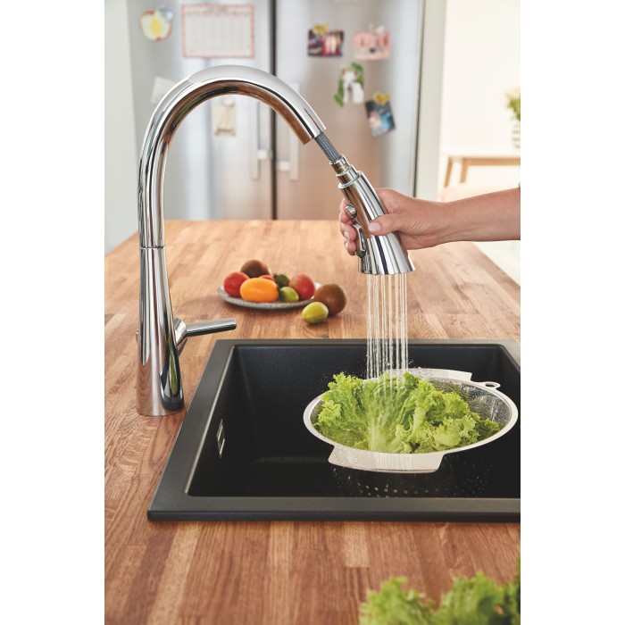 Змішувач для кухні з висувним виливом Grohe Zedra (32294002) Змішувач для кухні з висувним виливом Grohe Zedra (32294002)