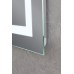 Дзеркало Mixxus HARD MR06-60x80-CASE з Led Touch, Anti-fog, димером, регулятором яскравості, годинником (MI7157)