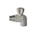 Кран радіаторний кутовий PPR ф20x1/2″ 2026