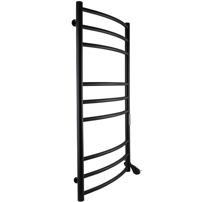 Рушникосушарка UNIO LDE ЕU 1000-500-9 BLK Драбинка Дуга Еліт електро чорна Рушникосушарка UNIO LDE ЕU 1000-500-9 BLK Драбинка Дуга Еліт електро чорна