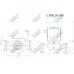 Насос циркуляційний SHIMGE CPH110-50F, Hmax 20м, Qmax 400 л/хв, 1,5 кВт