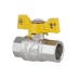 Кран кульовий Thermo Alliance Forte 1/2" ВР для газа (метелик) SF602G15