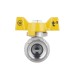 Кран кульовий Thermo Alliance Forte 1/2" ВР для газа (метелик) SF602G15