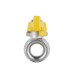 Кран кульовий Thermo Alliance Forte 1/2" ВР для газа (метелик) SF602G15