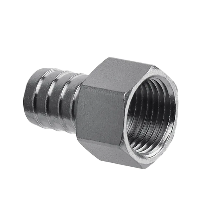 Штуцер для приєднання шланга Koer KF.U06F-16 - 1/2"x16mm F (KR3338) Штуцер для приєднання шланга Koer KF.U06F-16 - 1/2"x16mm F (KR3338)