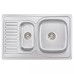 Кухонна мийка WEZER 7850(08) Satin 780x500x180 мм + сифон