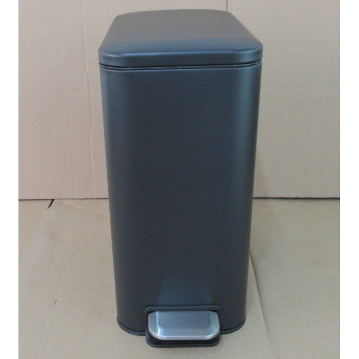 Відро для сміття з плавним закриттям прямокутне Mixxus Diverse-TC0312 Black 12л колір чорний (MI7091) Відро для сміття з плавним закриттям прямокутне Mixxus Diverse-TC0312 Black 12л колір чорний (MI7091)