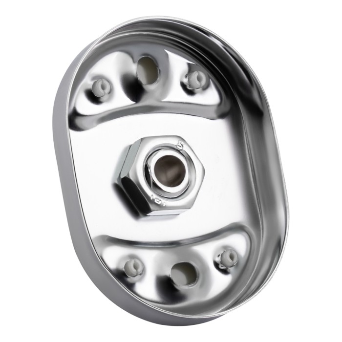 Полиця універсальна Lidz Oreo 0901 скляна (52*12 см) LDORE0901CRM22178 Chrome Полиця універсальна Lidz Oreo 0901 скляна (52*12 см) LDORE0901CRM22178 Chrome
