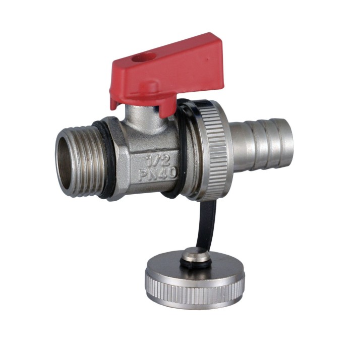 Кран кульовий наповнення/зливу SOLOMON 1/2″ NV-0831R червоний/синій Кран кульовий наповнення/зливу SOLOMON 1/2″ NV-0831R червоний/синій