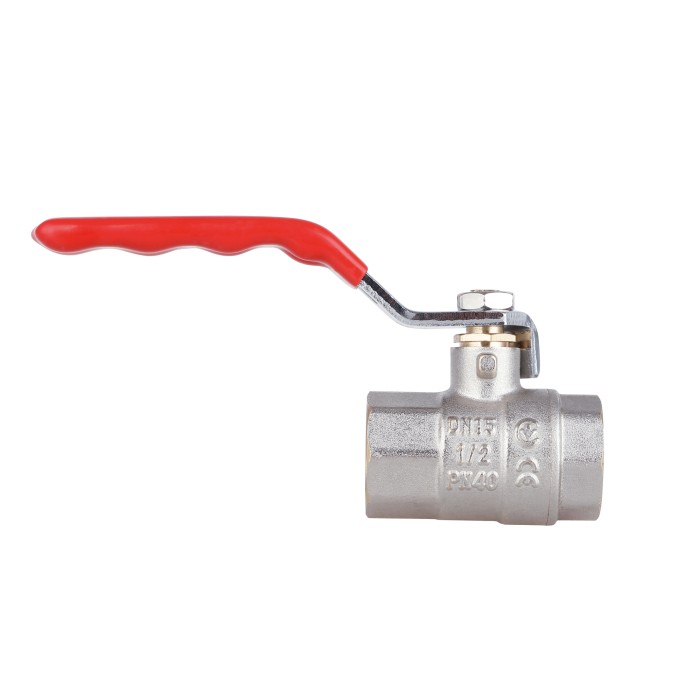 Кран кульовий Thermo Alliance Standart 1/2" ВР для води (важіль) SD600NW15PN40