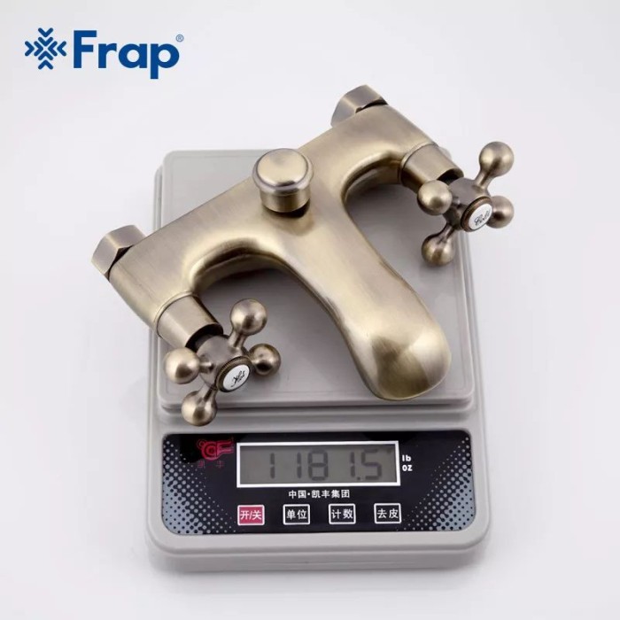 Змішувач для ванни Frap F3019-4, бронза Змішувач для ванни Frap F3019-4, бронза