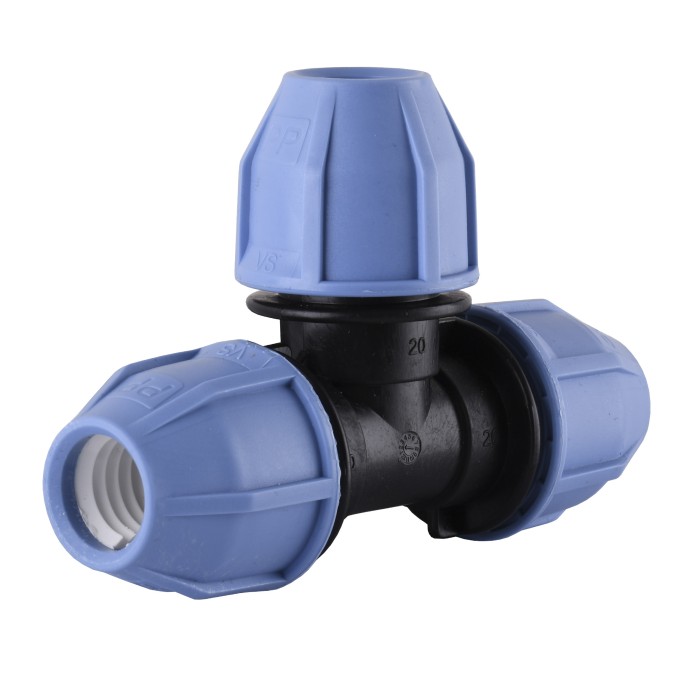Трійник ПНД Vsplast 20*20*20 ** 3001 Трійник ПНД Vsplast 20*20*20 ** 3001