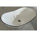 Раковина накладна Mixxus Premium WAVE-0105 EDGE BLACK 620х360х160mm (MP6556)