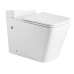 Чаша унітазу-компакту Mixxus Premium Quadro-0402-R Bowl 675х390х855 Rimless без сидіння (MI8340)