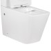 Чаша унітазу-компакту Mixxus Premium Quadro-0402-R Bowl 675х390х855 Rimless без сидіння (MI8340)