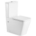 Чаша унітазу-компакту Mixxus Premium Quadro-0402-R Bowl 675х390х855 Rimless без сидіння (MI8340)