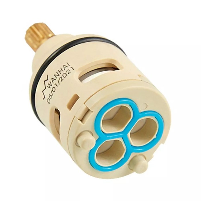 Картридж Frap F54-3 для душового перемикача, 25 мм, латунний шток Картридж Frap F54-3 для душового перемикача, 25 мм, латунний шток