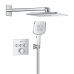 Прихована душова система з RSH SmartActive 310 Cube Grohe Grohtherm SmartControl (1039980000)