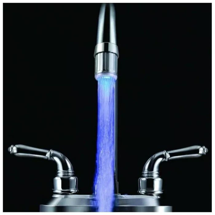 Аератор дворежимний Frap F72-12 з датчиком температури, LED (3 кольори), РВ Аератор дворежимний Frap F72-12 з датчиком температури, LED (3 кольори), РВ