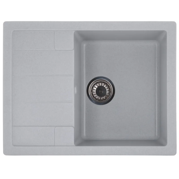 Мийка кухонна Zerix ZS-6550S-09 Сіра (ZX4543) Мийка кухонна Zerix ZS-6550S-09 Сіра (ZX4543)