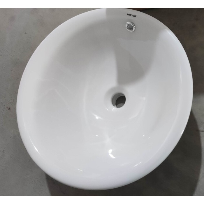 Раковина врізна на стільницю MIXXUS PREMIUM TOPPER-1601 470х470х180mm з переливом (MP6571) Раковина врізна на стільницю MIXXUS PREMIUM TOPPER-1601 470х470х180mm з переливом (MP6571)