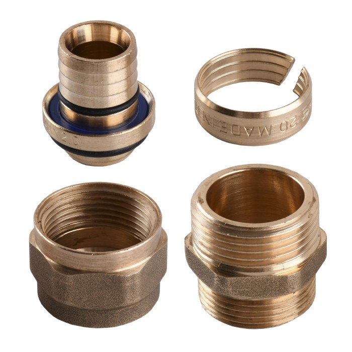 Муфта із зовнішньою різьбою APE ITALY 701 L 1/2″х16 Муфта із зовнішньою різьбою APE ITALY 701 L 1/2″х16
