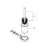 Йорж для унітазу Grohe Essentials Cube New (40513001)