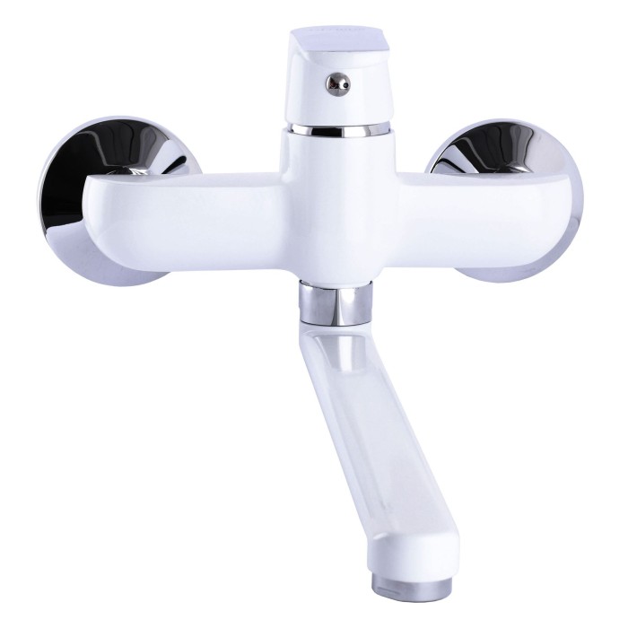 Змішувач для кухні зі стіни Globus Lux Laguna GLA-0104-7-WHITE Змішувач для кухні зі стіни Globus Lux Laguna GLA-0104-7-WHITE