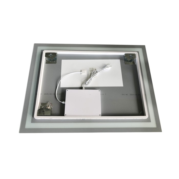 Дзеркало Zerix Kubix MR03-80x60-REVERSE з LED Touch, Anti-fog, димером, регулятором яскравості (ZX6053) Дзеркало Zerix Kubix MR03-80x60-REVERSE з LED Touch, Anti-fog, димером, регулятором яскравості (ZX6053)