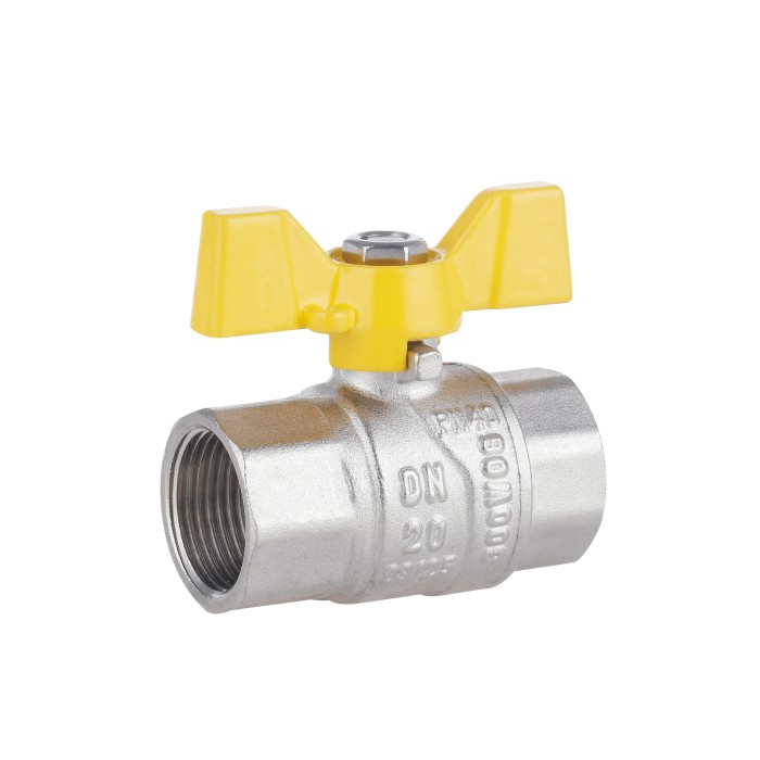 Кран кульовий Thermo Alliance Forte 3/4" ВР для газа (метелик) SF602G20 Кран кульовий Thermo Alliance Forte 3/4" ВР для газа (метелик) SF602G20