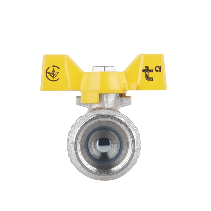 Кран кульовий Thermo Alliance Forte 3/4" ВР для газа (метелик) SF602G20 Кран кульовий Thermo Alliance Forte 3/4" ВР для газа (метелик) SF602G20