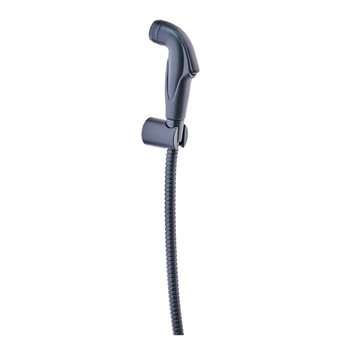Набір для душу гігієнічного Zerix Bidet SET-008 Black (колір чорний) (ZX4914) Набір для душу гігієнічного Zerix Bidet SET-008 Black (колір чорний) (ZX4914)