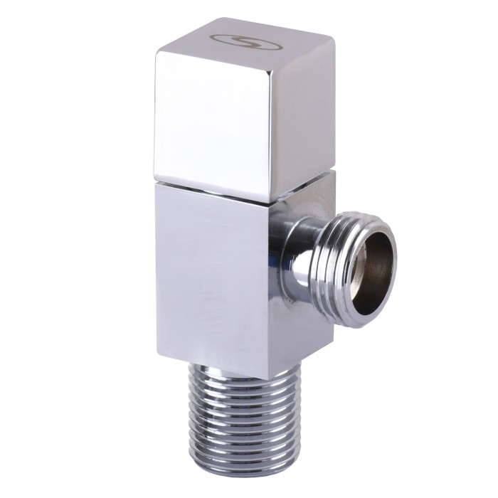 Кран напівобертовий кутовий SOLOMON 1/2″х1/2″ CUBE 7078 ( 2 шт.) Кран напівобертовий кутовий SOLOMON 1/2″х1/2″ CUBE 7078 ( 2 шт.)