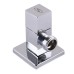 Кран напівобертовий кутовий SOLOMON 1/2″х1/2″ CUBE 7078 ( 2 шт.)