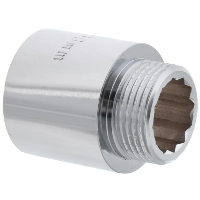 Подовжувач 3/4" 30мм (хром) Koer KF.E08-30.CHR (KF0108) Подовжувач 3/4" 30мм (хром) Koer KF.E08-30.CHR (KF0108)