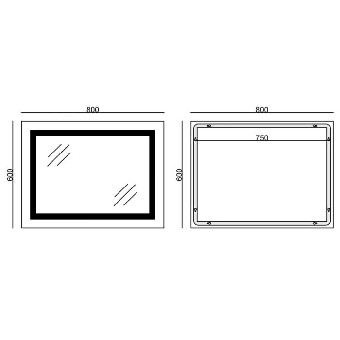Дзеркало Mixxus WARM MR12-80x60-Reverse з Led Touch, Anti-fog, димером, регулятором яскравості (MI6672) Дзеркало Mixxus WARM MR12-80x60-Reverse з Led Touch, Anti-fog, димером, регулятором яскравості (MI6672)