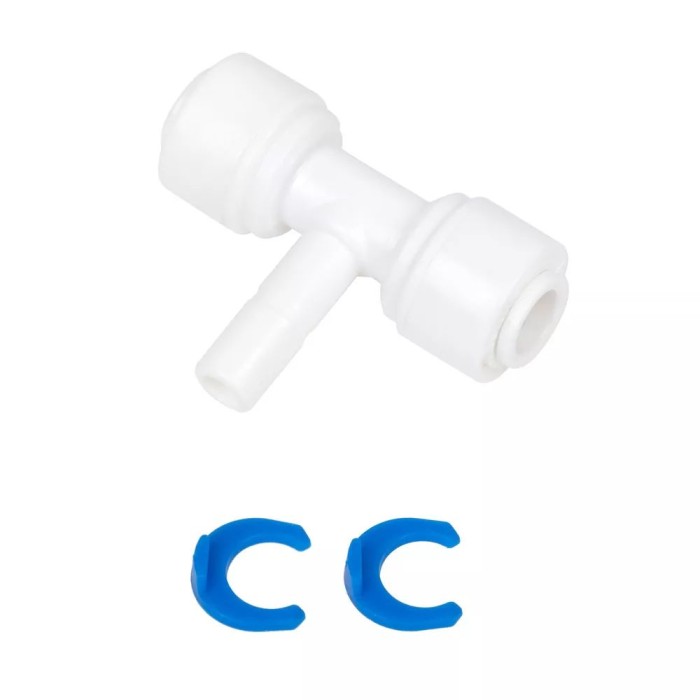 Фітинг трійник ITAL 1/4"Q x 1/4" N x 1/4"Q (кратно 10 шт) (ST005A) Фітинг трійник ITAL 1/4"Q x 1/4" N x 1/4"Q (кратно 10 шт) (ST005A)