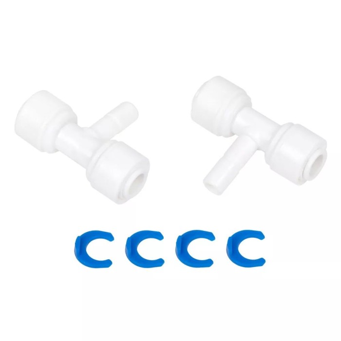 Фітинг трійник ITAL 1/4"Q x 1/4" N x 1/4"Q (кратно 10 шт) (ST005A) Фітинг трійник ITAL 1/4"Q x 1/4" N x 1/4"Q (кратно 10 шт) (ST005A)